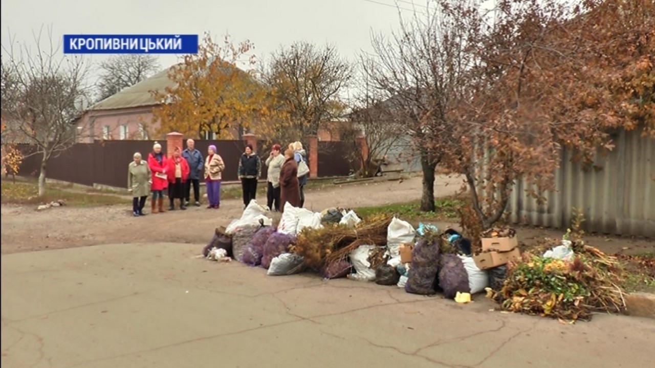 У Кропивницькому в мікрорайоні Новоолексіївка більше тижня не вивозять сміття