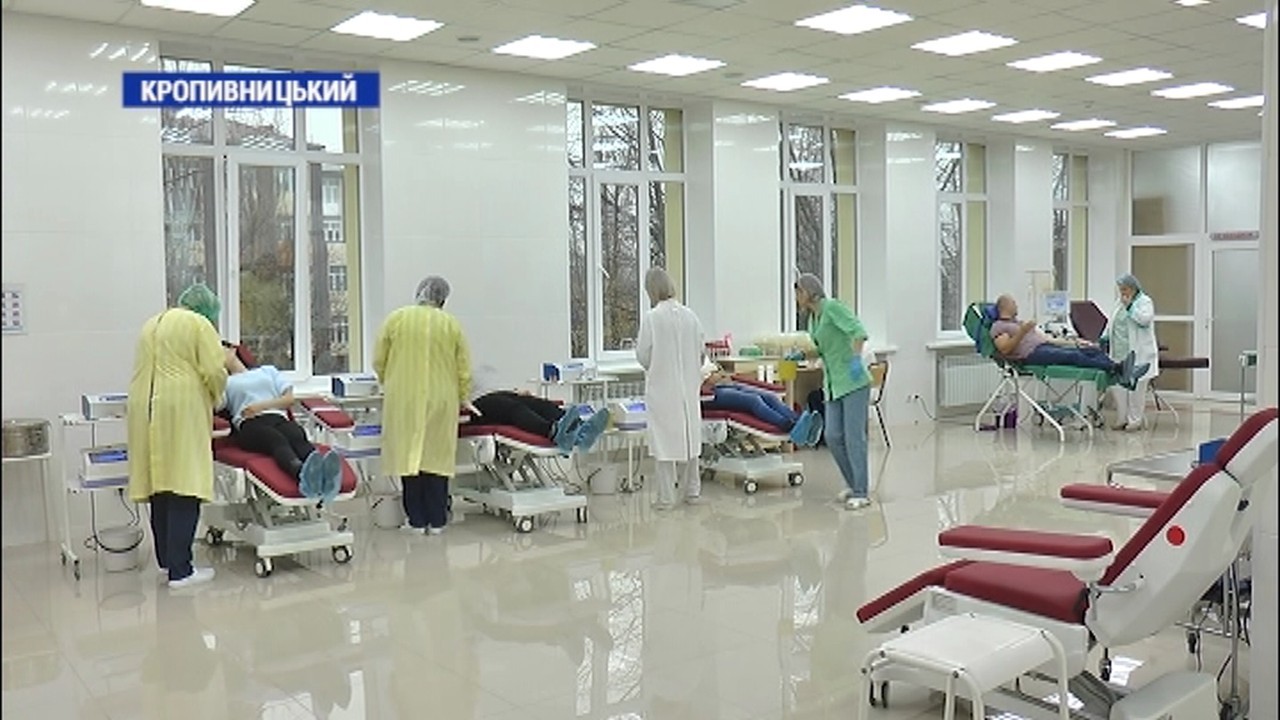 12 літрів крові здали за дві години для потреб обласної станції переливання крові