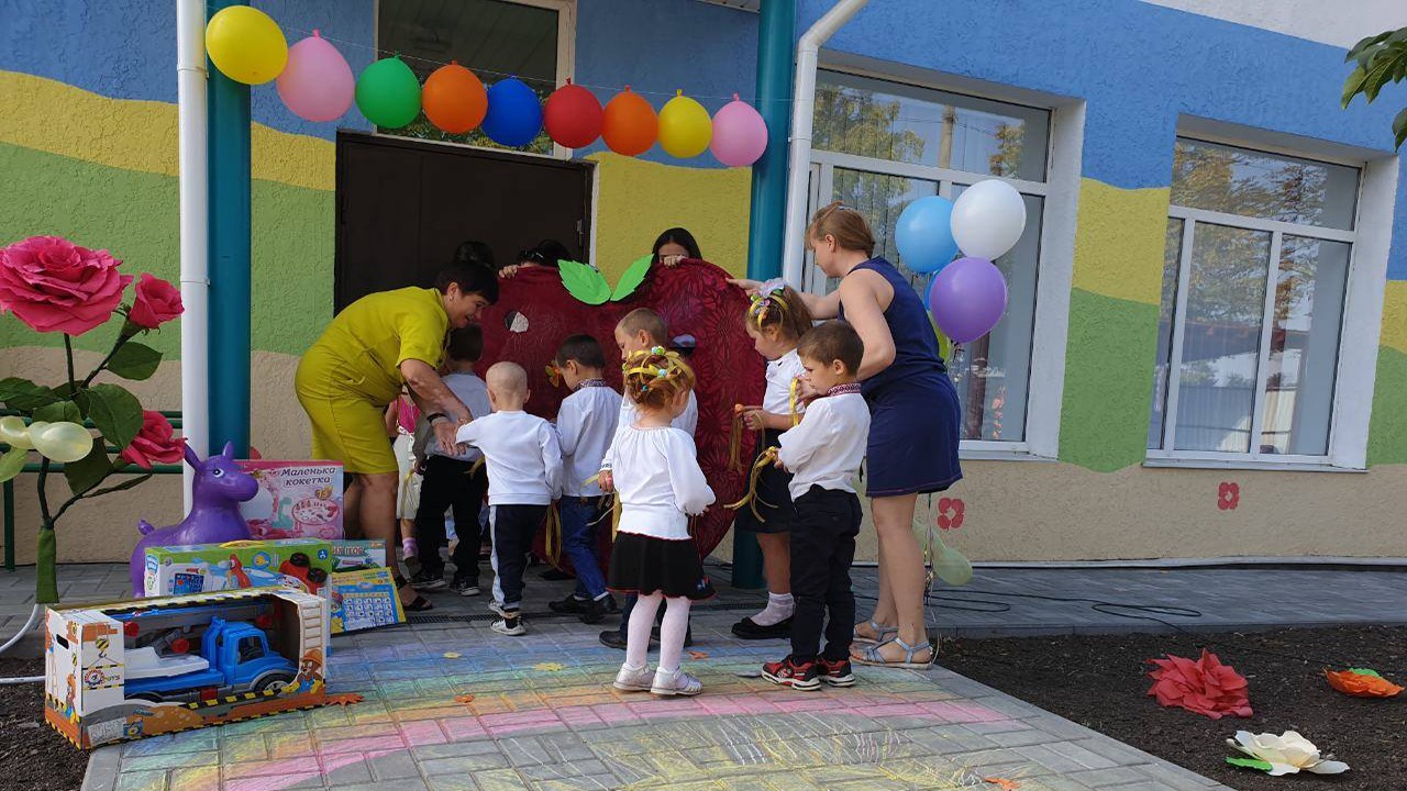 У селі Воронівка Новоукраїнського району відкрили дитячий садок