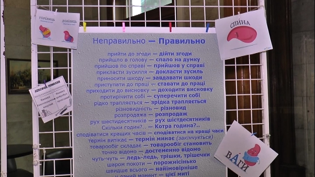 До Дня української писемності та мови у міськраді Кропивницького влаштували акцію